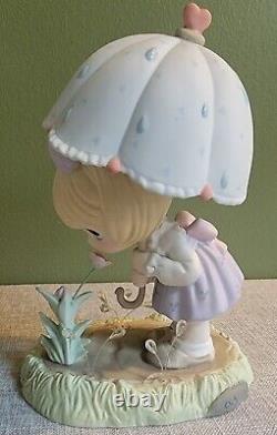 Precious Moments Enesco Blessed Are The Pure In Heart Porcelain Figurine 131065