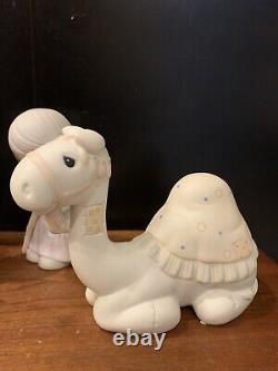 Precious Moments Enesco Nativity Set 1986 Three Kings 1981 9 Pieces Vintage