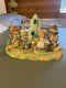 Precious Moments Enesco Wizard Of Oz, Emerald City Skyline Base, 4 Figurines