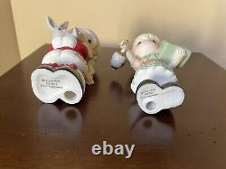 Precious Moments Every Bunny Loves A Christmas Hug 2020 Dated Girl Figurine