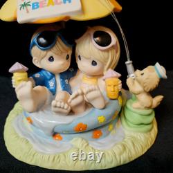 Precious Moments Every Day With You Is Paradise LE Pool Summer Love NEW READ