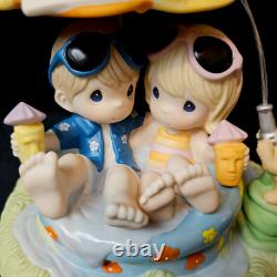 Precious Moments Every Day With You Is Paradise LE Pool Summer Love NEW READ