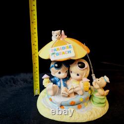 Precious Moments Every Day With You Is Paradise LE Pool Summer Love NEW READ