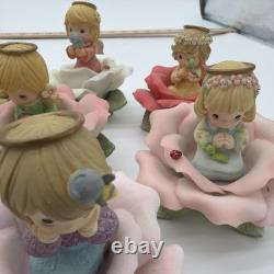 Precious Moments Expressive Blossoms Lot Of 14 Pieces