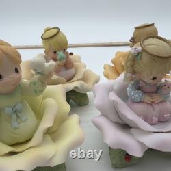 Precious Moments Expressive Blossoms Lot Of 14 Pieces