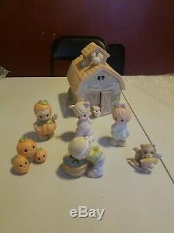 Precious Moments Fall Festival 7 Piece Porcelain Set