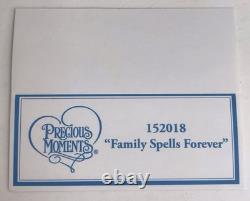 Precious Moments Family Spells Forever 152018 Game Night Scrabble NEW