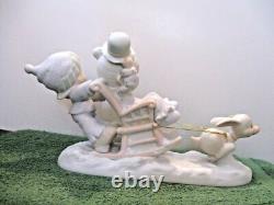 Precious Moments Figurine #109819 Oh What Fun It Is To Ride Mint in box