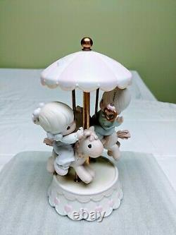 Precious Moments Figurine #139475 Love Makes The World Go'Round