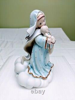 Precious Moments Figurine 261556-Blessed Art Thou Amongst Women-COA/Display Case