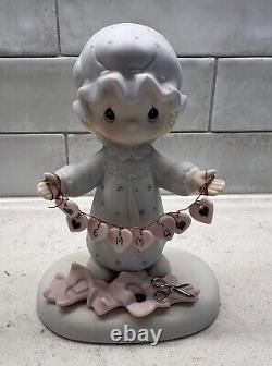 Precious Moments Figurine 527661 You Have Touched So Many Hearts EMMA
