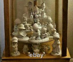 Precious Moments Figurine CABINET SHELVES ADJ & REVOLVE Child Dust Proof NEW