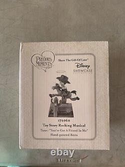 Precious Moments Figurine Disney Youve Got A Friend In Me Woody Bullseye #172060