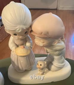 Precious Moments Figurine Lot of 5 Enesco 1980s-1990s Precious Memories+more