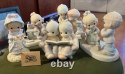 Precious Moments Figurine Lot of 5 Enesco 1980s-1990s Precious Memories+more