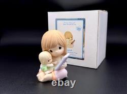 Precious Moments Figurine Mom & Child Selfie iPad Family Love Collectible