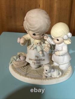 Precious Moments Figurine My granddaughter my Joy Set Of 4 Hamilton Collection