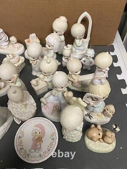 Precious Moments Figurine Ornament Lot 20 1988-2004 Candle Topper Suger Town