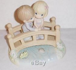 Precious Moments Figurine Our Love is the Bridge to Happiness 840030 in Box
