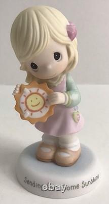 Precious Moments Figurine Sending You Some Sunshine 103025 Girl NEW