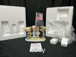 Precious Moments Figurine United Together Our Heroes Forever Hamilton Collection