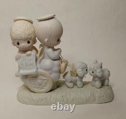 Precious Moments Figurine Vintage Rare'Jesus Is Born' 1979 E-2801