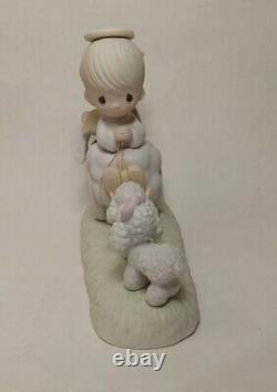 Precious Moments Figurine Vintage Rare'Jesus Is Born' 1979 E-2801