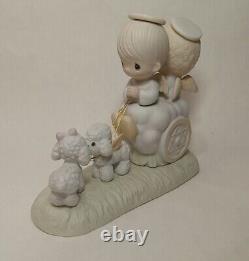 Precious Moments Figurine Vintage Rare'Jesus Is Born' 1979 E-2801