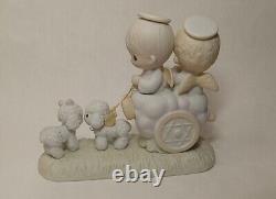 Precious Moments Figurine Vintage Rare'Jesus Is Born' 1979 E-2801