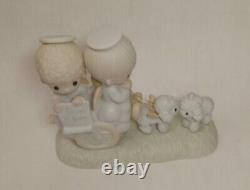 Precious Moments Figurine Vintage Rare'Jesus Is Born' 1979 E-2801