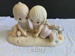 Precious Moments Figurine Washed Away In Your Love With Box 1 Of 3000 Made Rare