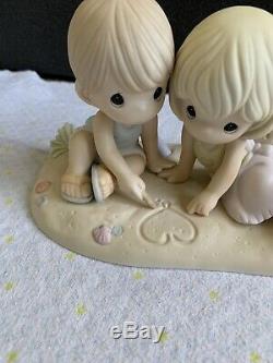 Precious Moments Figurine Washed Away In Your Love With Box 1 Of 3000 Made Rare