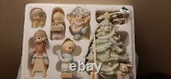 Precious Moments Figurine Wishing You An Old Fashioned Christmas Set Of 6
