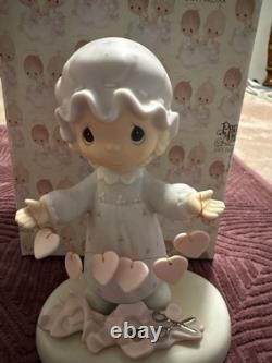 Precious Moments Figurine You Have Touched So Many Hearts 1983 E-2821