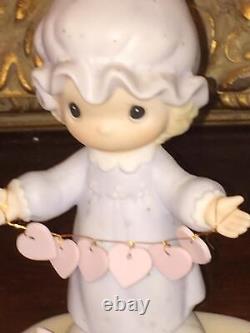 Precious Moments Figurine You Have Touched So Many Hearts Enessco E-2821-1983