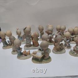 Precious Moments Figurines 16 of the original unstamped 21 set