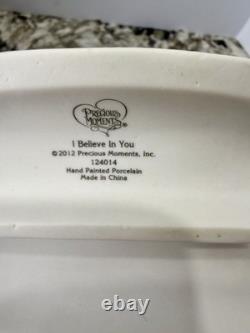 Precious Moments Figurines I Believe In You 124014 Bulldog and Ballerina