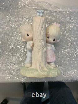 Precious Moments Figurines Lot Of 8 1979-1993. Most Early 90s. Members Only