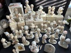 Precious Moments Figurines Lot-lot Of 35 Figures-list Inside