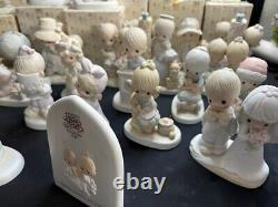 Precious Moments Figurines Lot-lot Of 35 Figures-list Inside