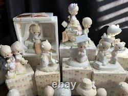 Precious Moments Figurines Lot-lot Of 35 Figures-list Inside