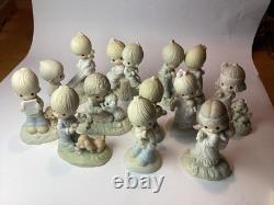 Precious Moments Figurines (Lot of 11)From original 21 (1976-1978)Excellent