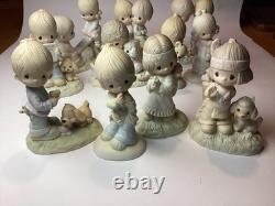 Precious Moments Figurines (Lot of 11)From original 21 (1976-1978)Excellent