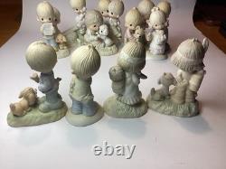 Precious Moments Figurines (Lot of 11)From original 21 (1976-1978)Excellent