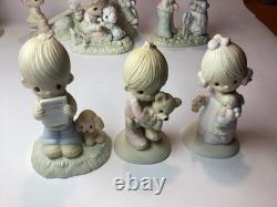 Precious Moments Figurines (Lot of 11)From original 21 (1976-1978)Excellent