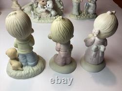 Precious Moments Figurines (Lot of 11)From original 21 (1976-1978)Excellent