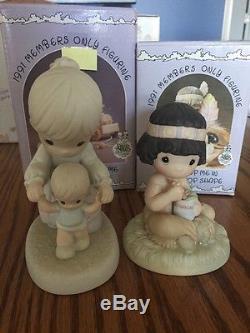 Precious Moments Figurines Members Only Edition 17pc