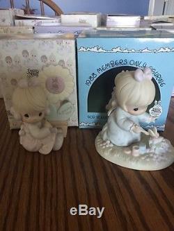 Precious Moments Figurines Members Only Edition 17pc