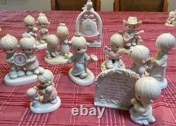 Precious Moments Figurines More MIXED LOT of 60 Pieces Some with Original Boxes