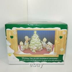 Precious Moments Figurines Wishing You An Old Fashioned Christmas Set Of 6